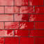 Emery 4x8 Handmade Crackled Matte Terracotta Subway Tile-424944005