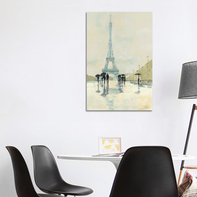 April in Paris- Gallery-Wrapped Canvas Giclée