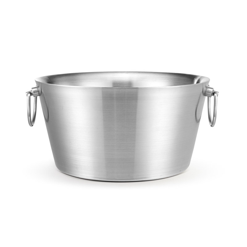 Zens Stainless Steel Beverage Tub Wine Bucket Ice Bucket