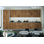 Ensemble d'armoires de cuisine en panneau de fibres à densité moyenne (MDF) H 96 po x l 182 po x P 24 po FK-CELESTIAL