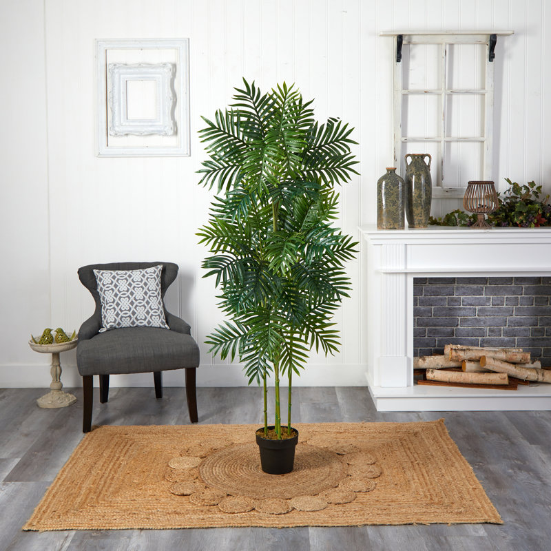 72'' Faux Palm Tree in Planter