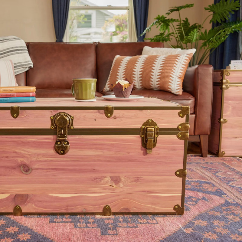 Rhino Knotty Cedar 3X Trunk, Gold, 18" H x 20" L x 40" W