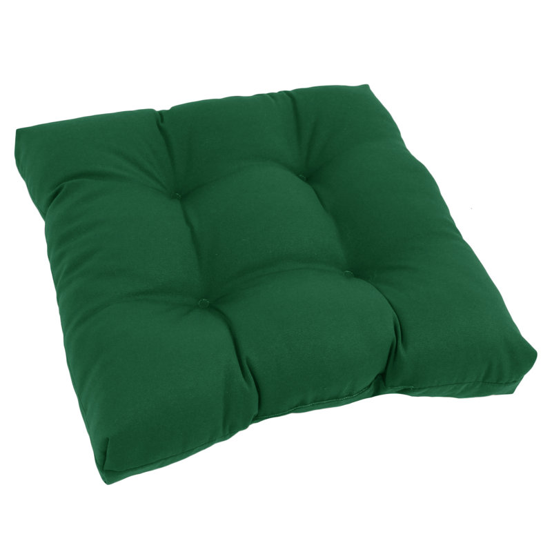 Outdoor 5'' Seat Cushion, Forest Green
