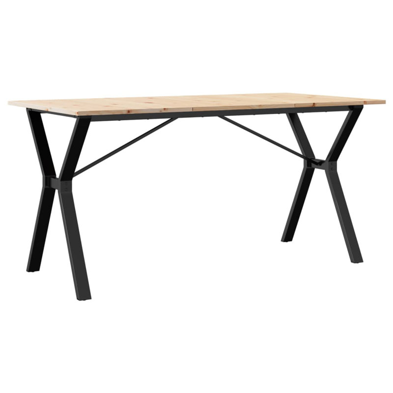 Table de salle à manger Vidaxl, H 29,5 po x L 55,1 po x l 31,5 po