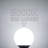 Dimmable G25 LED Vanity Bulb 5.5W(60W Equiv.), E26 /Medium (Standard) Base-56687714
