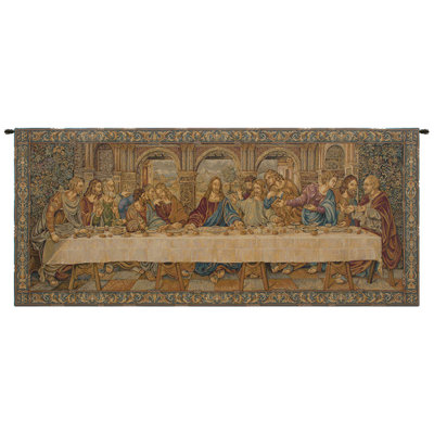 Italian Loom Woven Cotton Blend Wall Hanging