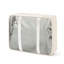 Ensemble de valises Hardshell en ABS, valise à carreaux de 24 pouces avec roulettes, bagage de voyage léger avec 2 cubes d'emballage pour hommes et femmes