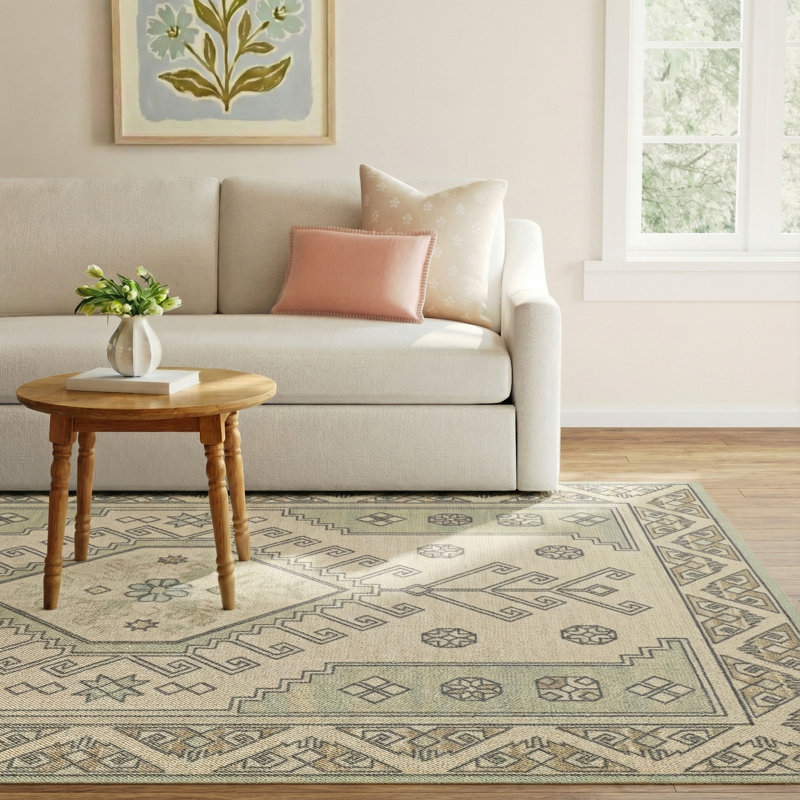 Aldona Oriental Indoor Rug, Rectangle 7'9" x 9'10"