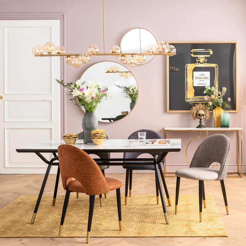 Pendant Lamp Scala Balls 155cm, Gold