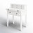 Allizae Solid Wood Writing Desk-292054309