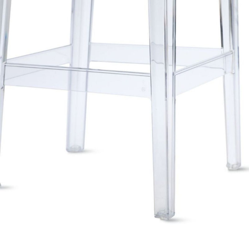 Tabouret de comptoir Crystal, 1, Tabouret de comptoir (siège d'une hauteur de 25 p