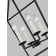 Finnegan 4 - Light Dimmable Lantern Square / Rectangle Chandelier