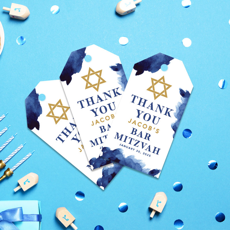 Barre de papier et cartes de remerciement Bat Mitzvah, Oui