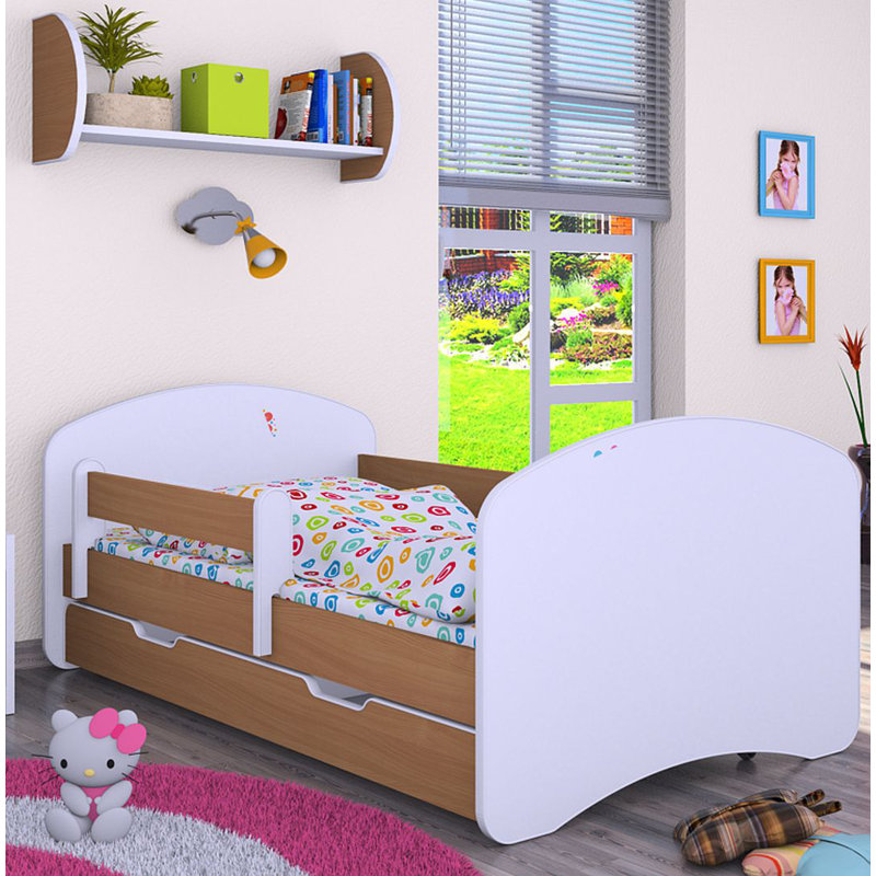 Manzano Cabin Bed with Storage Included, Light Brown