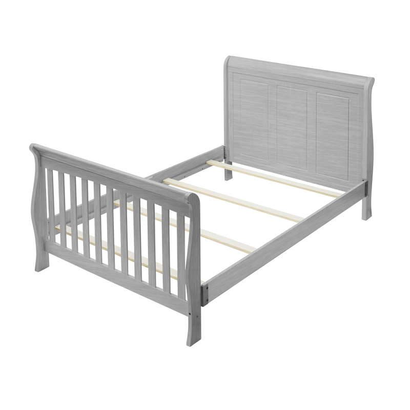 Lit de bébé convertible 4-en-1 Princeton Elite, Gris patiné