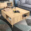 Aidtya Coffee Table with Storage-4565922-4565921