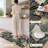 Tropical Leaf Non-Slip Washable Kitchen Mats