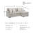Nauja Upholstered 97'' Sofa & Chaise