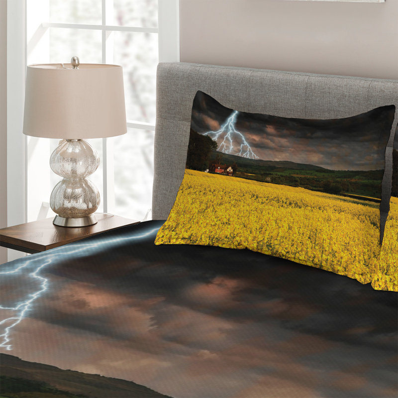 Rustic Polyester Coverlet