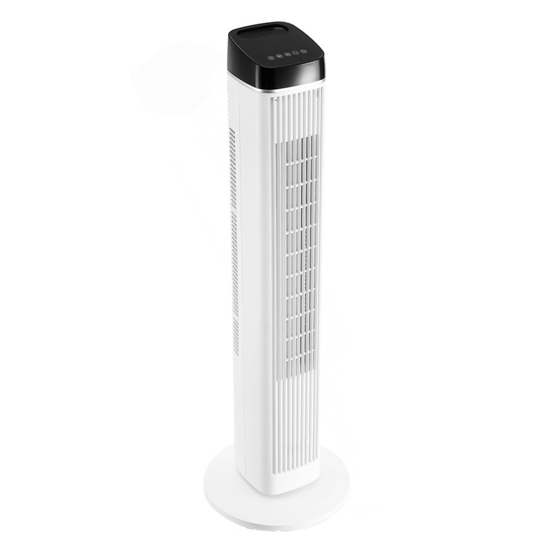 40" Oscillating Tower Fan 9H Timer 22 Ft/S High Velocity With Remote Control
