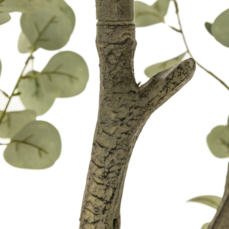 Faux Eucalyptus Tree-Faux Eucalyptus Tree-9', 107" H x 50" W