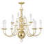 Lustre style chandelier 12 lumières Benedetto-1536767870