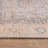 Elise Blue Distressed Medallion Rug – Flat Pile, Washable With Non-Slip Backing-73307949