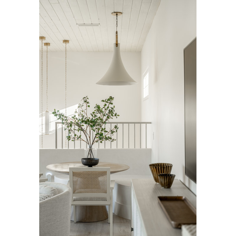 Pietra 1 Light Pendant, 13.75" H x 12" W x 12" D