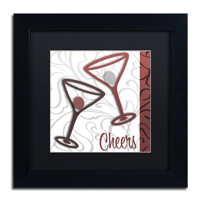 Jadaya «Cheers II», impression encadrée