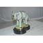 Statue tronc d'éléphant en bronze - Taille: L 16 po x l 9 po x H 10 po.