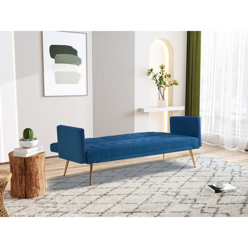 Myke 70,07 po, Velours bleu