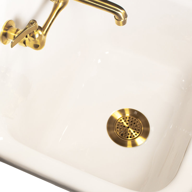 Premium 4'' W Grid, Satin Brass