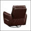 Luxueux fauteuil inclinable pivotant en cuir fleur avec structure en bois massif et mousse haute densité pour un confort ultime-2139973981