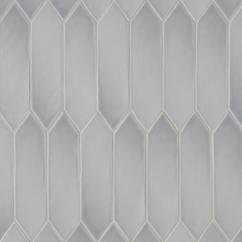 Reine 3" x 12" Ceramic Tile, Gray