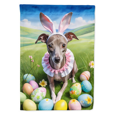Easter Egg Hunt Double Sided 40'' H x 28'' W Polyester Easter House Flag