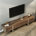 Dark Brown Wood/Silver