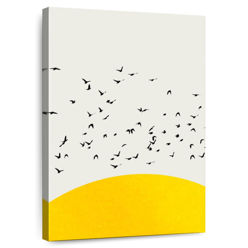 Oberle A Thousand Birds, 48" H x 32" W
