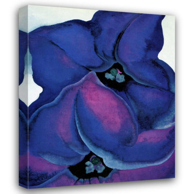 Pétunias mauves, 1925