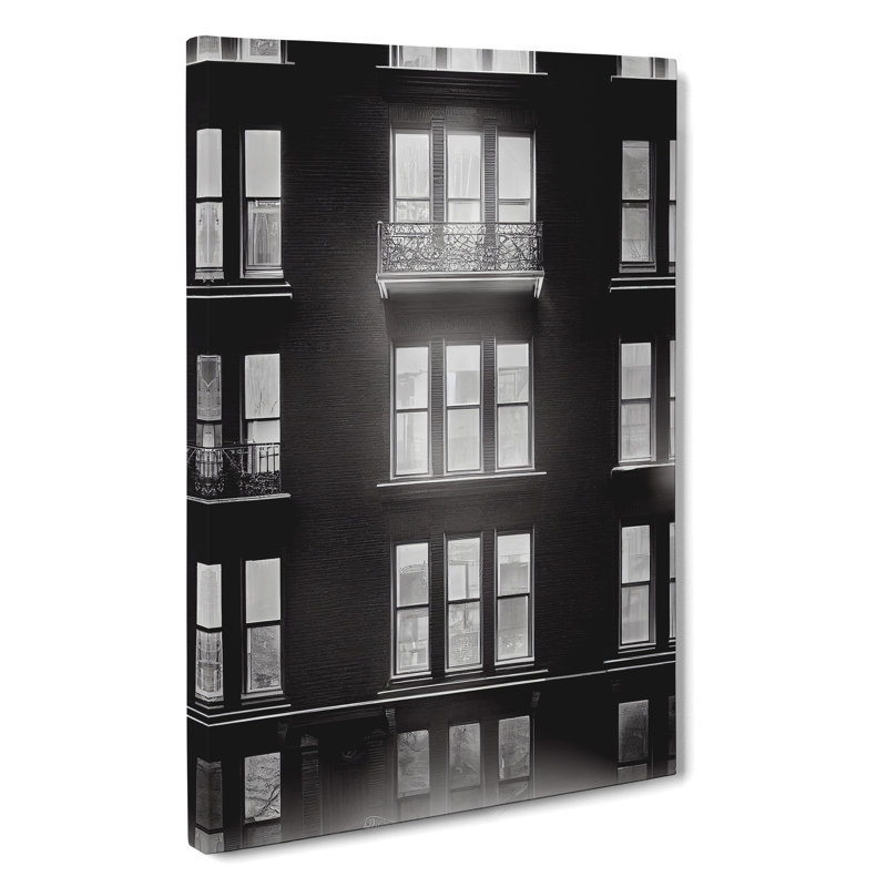 Classic Architecture - Wall Art, Wrapped Canvas, 50cm H x 35cm W x 3cm D, No Matte