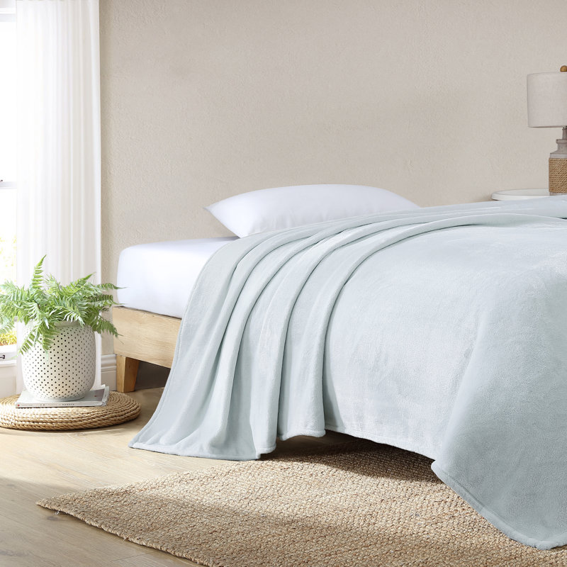 Blanket, Twin, Medium Blue