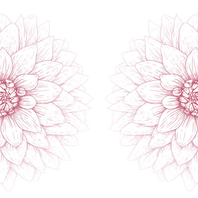 " Vector Dahlia Flower "