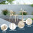 6-Person Outdoor Rectangular Dining Set-2130949618