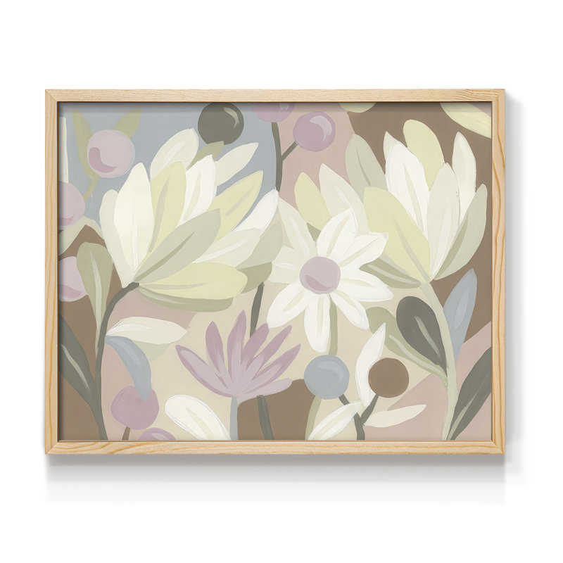 Blushtone Botanicals II - Reproduction encadrée - Restickable, Naturel, H 16 po x l 20 po
