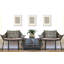 Housse et insert de coussin rectangulaire intérieur / extérieur en mélange de polyester / polyester Ikom-99277268-83783592