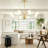 8 - Light Glass Globe Chandeliers Pendants Light
