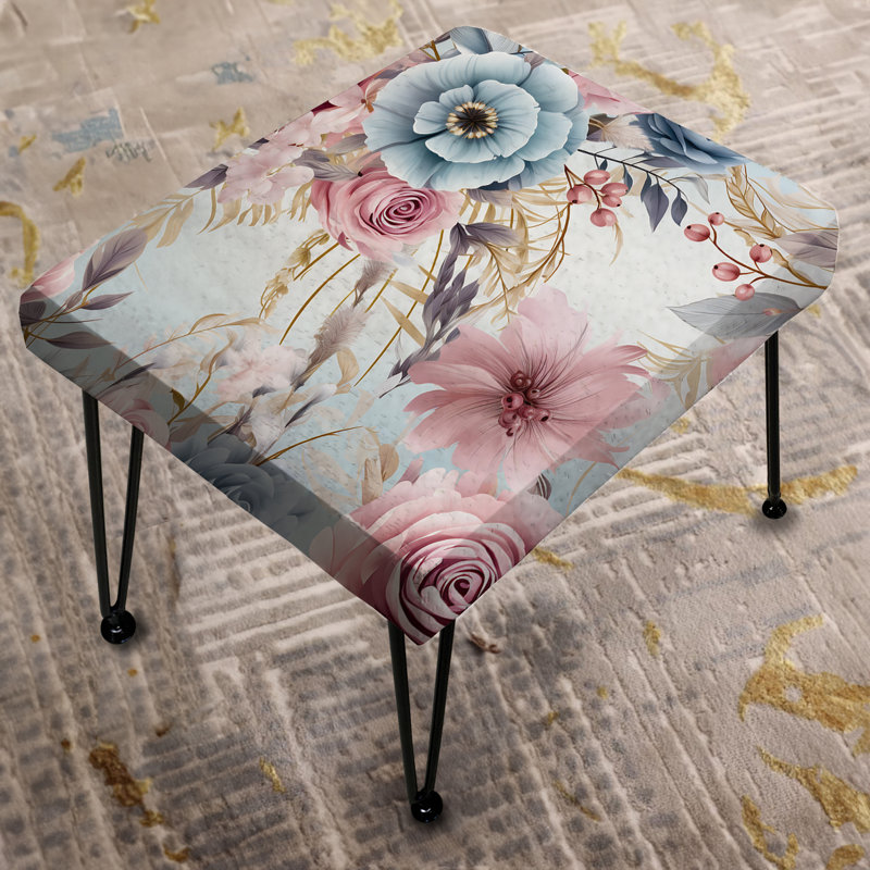 Motif bohème rose et bleu Dreamcatchers Boho