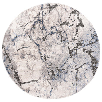 Tapis ivoire / gris clair Dietram 106