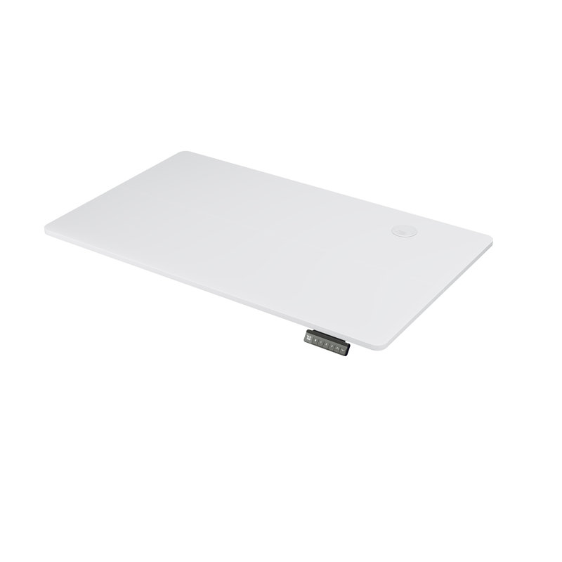 100Cm W Height Adjustable Rectangular Standing Desk, White
