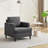 Oversized Accent Chair, Linen Living Room Chair, Mid Century Modern Armchair with Thick Cushion, Comfy Reading Chair, Upholstered Sofa Chair Lounge Chair for Living Room, Bedroom-475178347