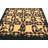 Beige Floral Machine-Made 5X8 Modern Rug